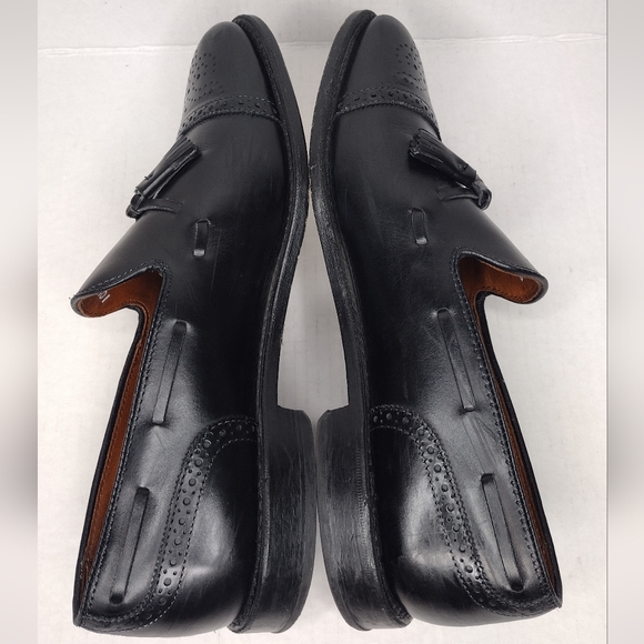 Allen Edmonds Jermyn Men's Leather Slip On Tassel Cap Toe Loafers Shoes Size10.5 - Picture 4 of 15